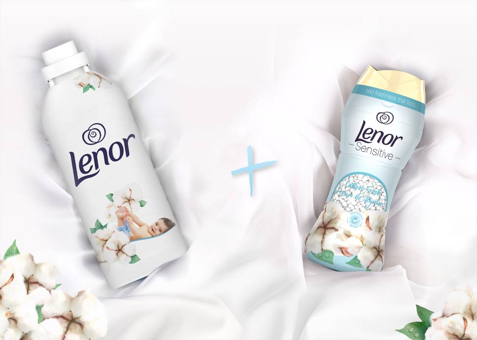 LENOR Cotton Fresh fabric softener