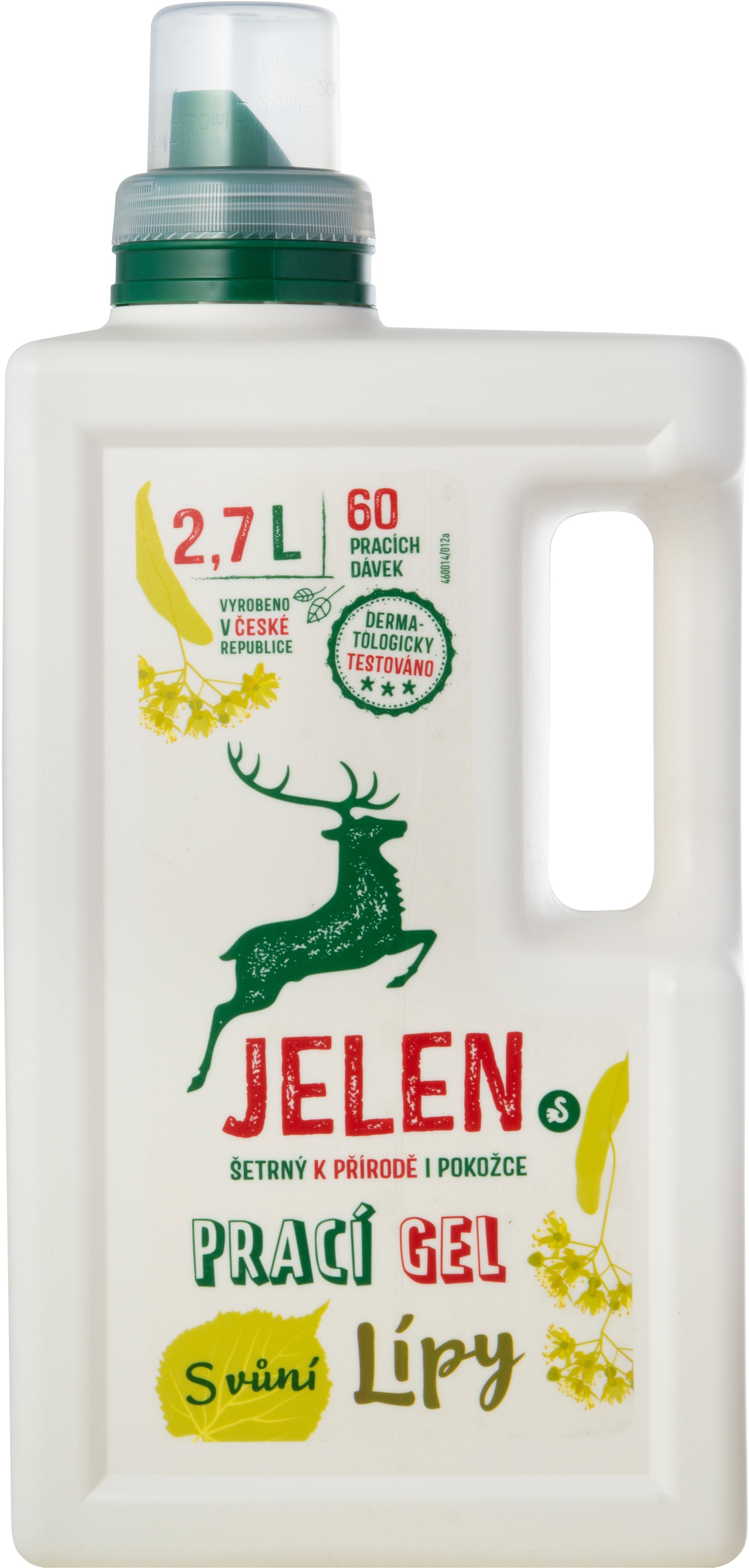 JELEN Prací gel s vůní lípy 2,7 l (60 praní)