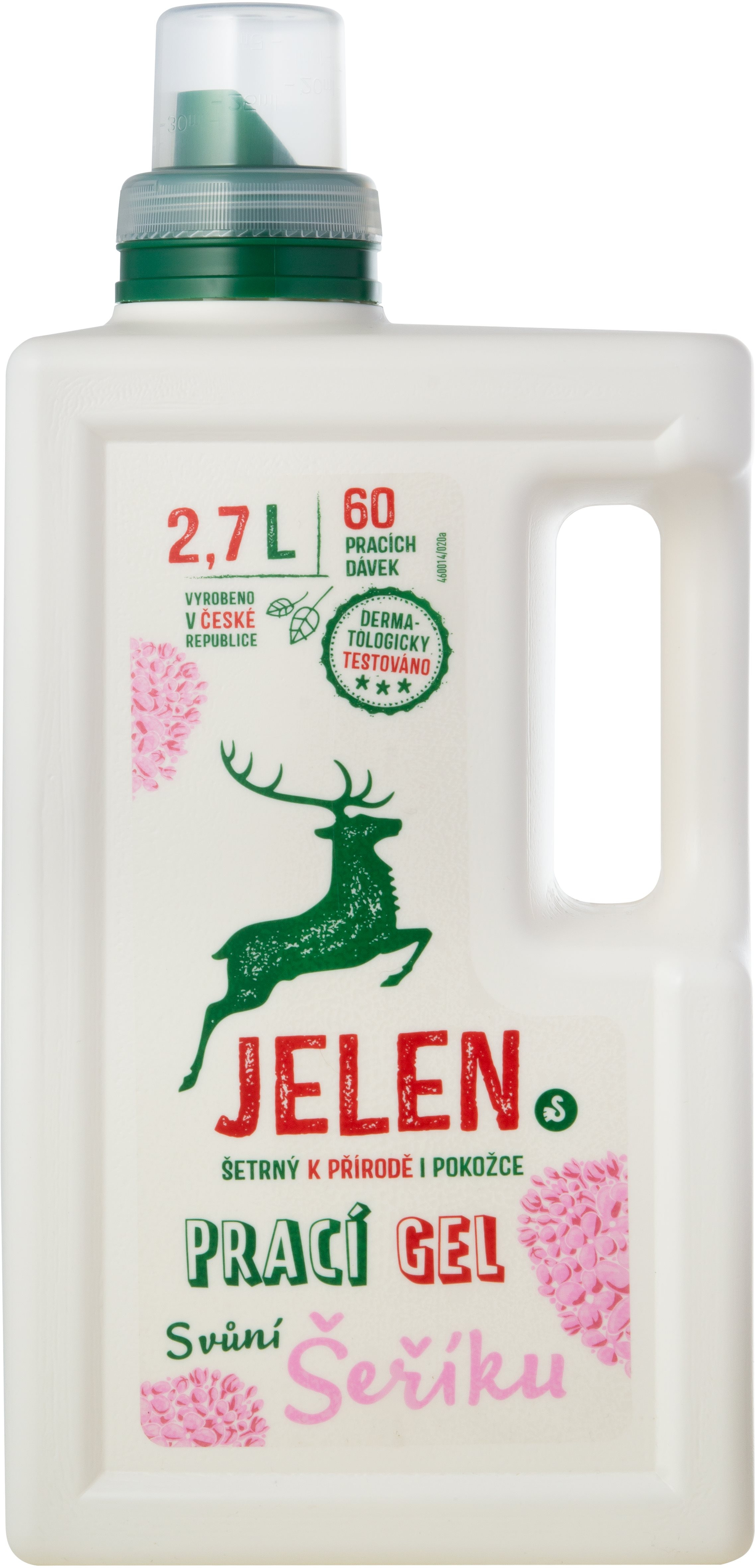 Eko prací gel JELEN Prací gel s vůní šeříku 2,7 l (60 praní)