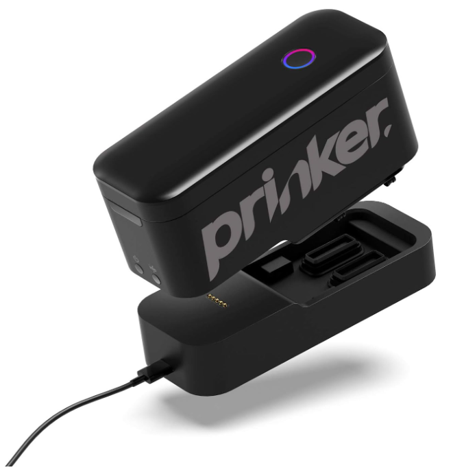 Inkoustová tiskárna pro dočasné tetování Prinker S Black Set