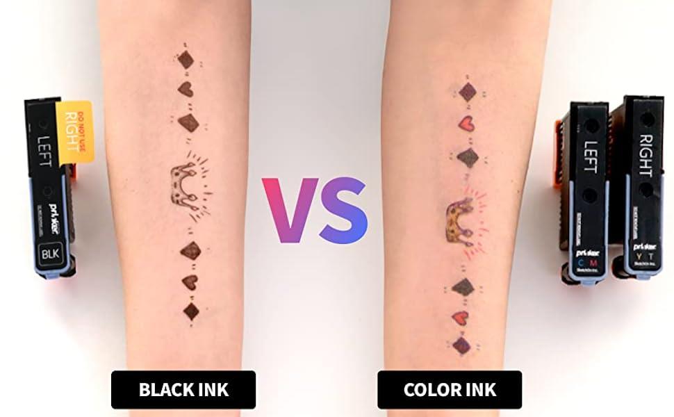 Inkoustová tiskárna pro dočasné tetování Prinker S Color Set