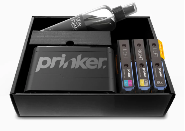 Inkoustová tiskárna pro dočasné tetování Prinker S Color Set