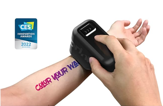 Inkoustová tiskárna pro dočasné tetování Prinker M Color Set