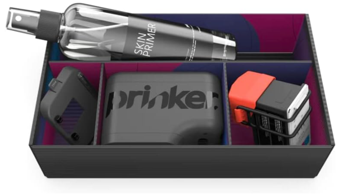 Inkoustová tiskárna pro dočasné tetování Prinker M Color Set