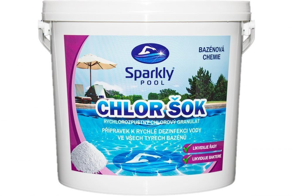 Pool Chemistry Sparkly POOL Chlorine Shock 5 kg