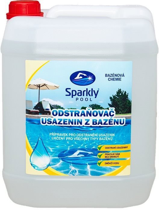 Swimming pool chemicals Sparkly POOL Sediment remover - pool cleaner 10 l