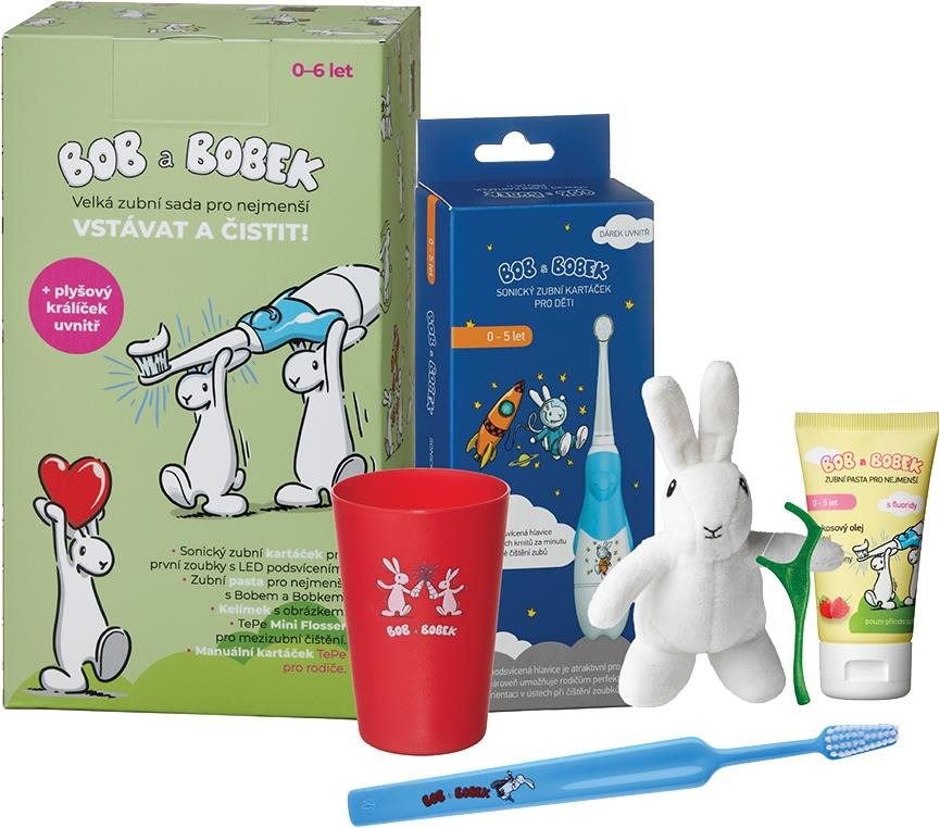 Dárková sada Profesor Max Bob a Bobek Dárková sada, modrá