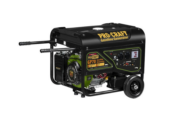 Benzínová elektrocentrála Procraft GP70 - rúrkový rám