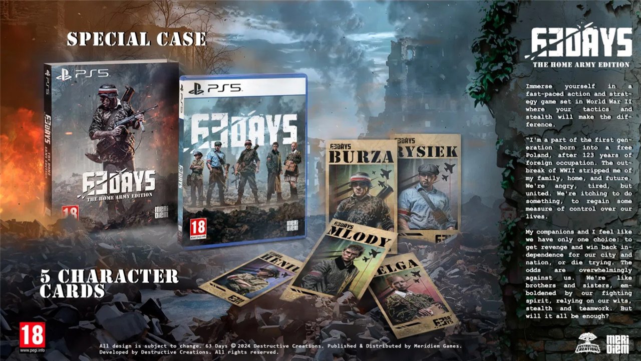 63 Days - The Home Army Edition PS5