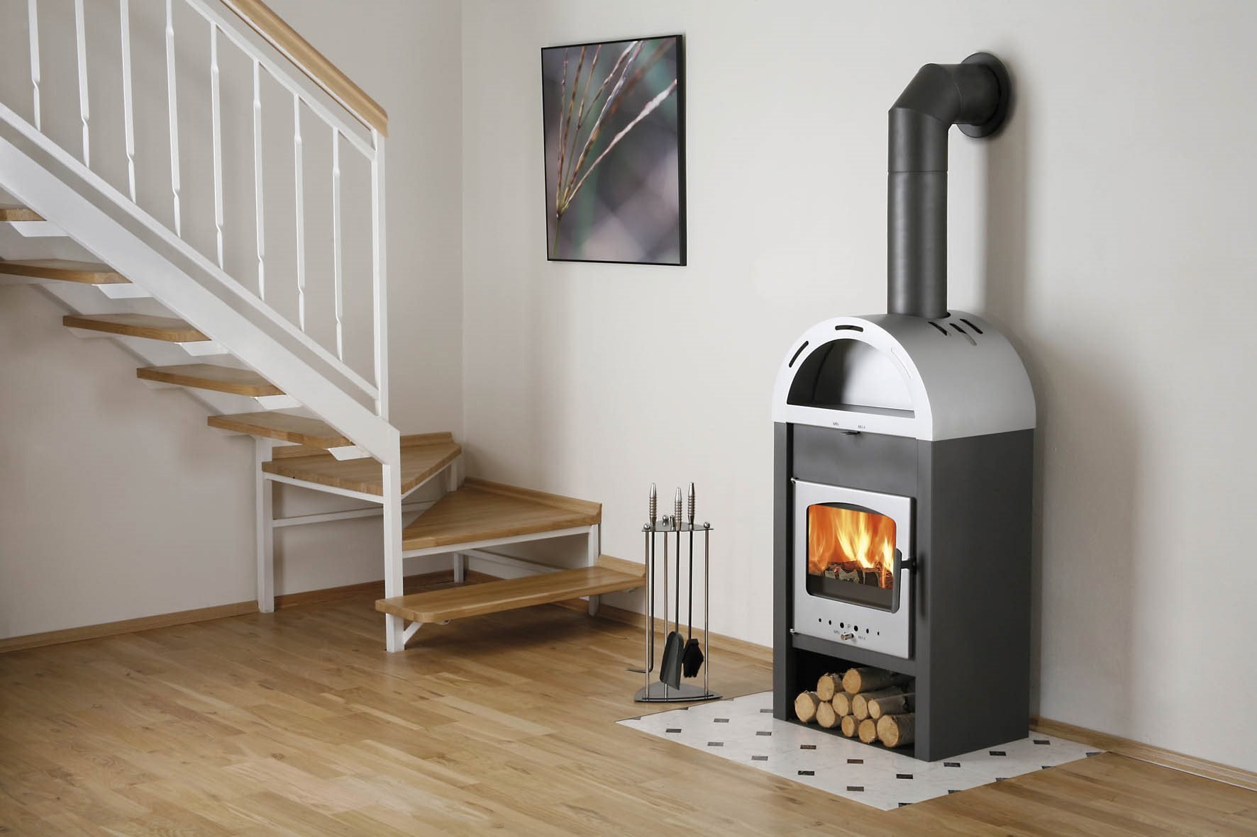 HAAS+SOHN, VAASA Plus III, 6 kW, kouřovod 150 mm