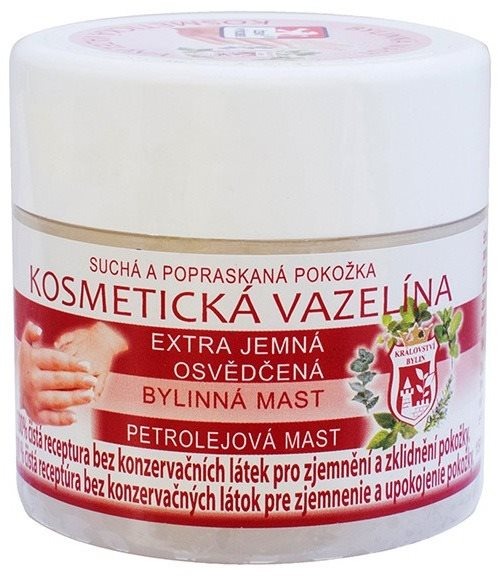 mastičky - bílá vazelína, 150 ml