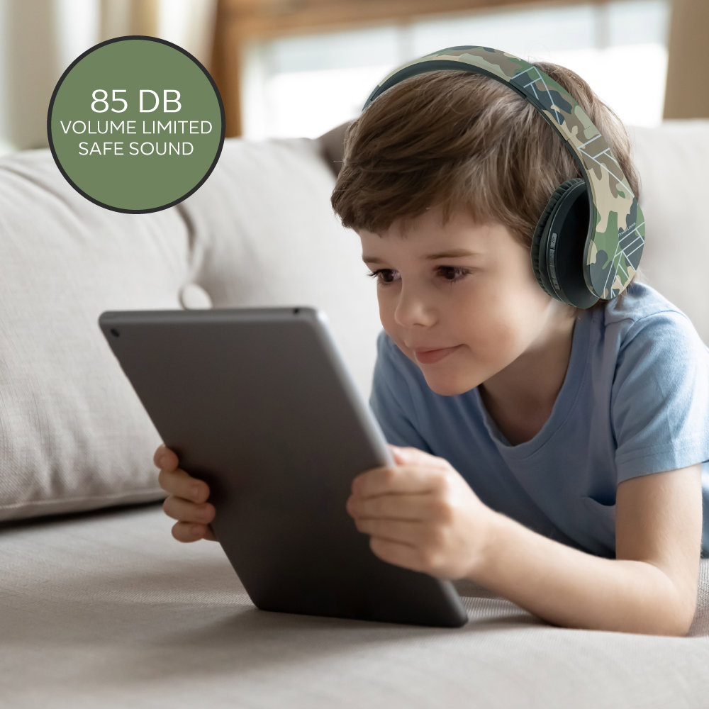 PowerLocus P2 Kids Camo Kabellose Kopfhörer