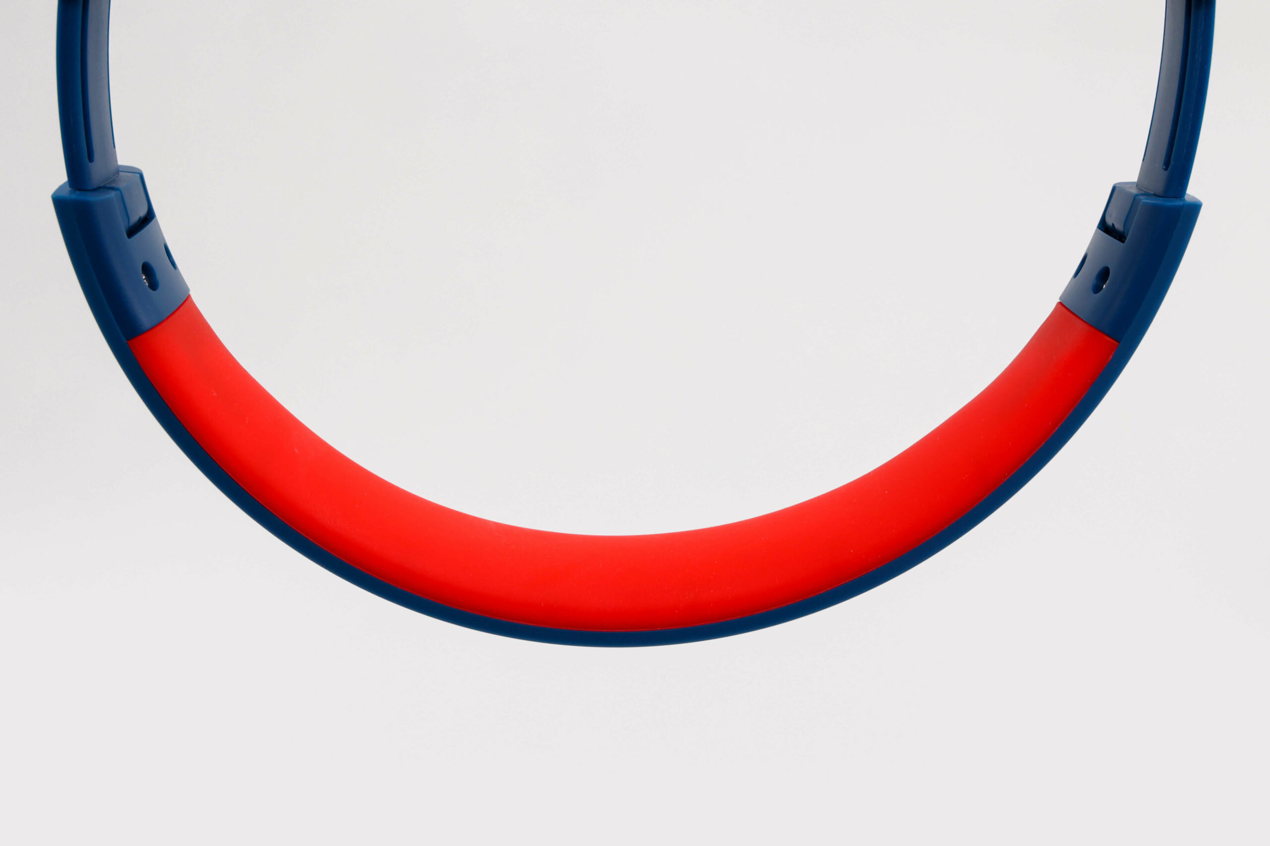 PowerLocus PLED Blue/Red wireless headphones