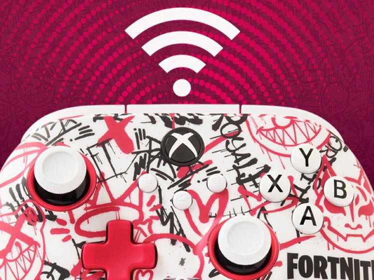 Gamepad PowerA Enhanced Wireless Controller for Xbox Series X|S - Fortnite