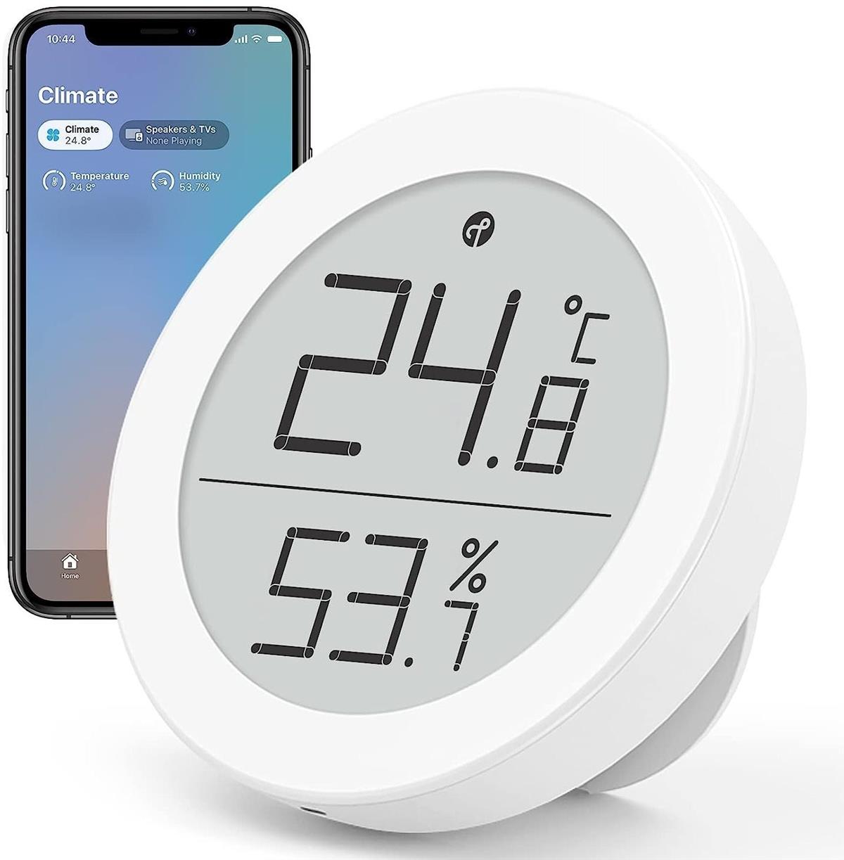 QINGPING Temperatur- und Luftfeuchtigkeitsüberwachungssensor, T-Version (Apple Homekit)