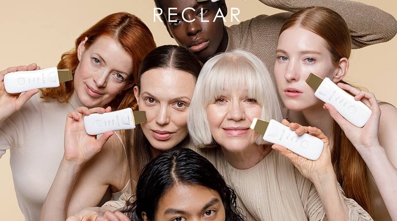 Ultrazvuková špachtle Reclar rituální peeler plus - 24k zlato
