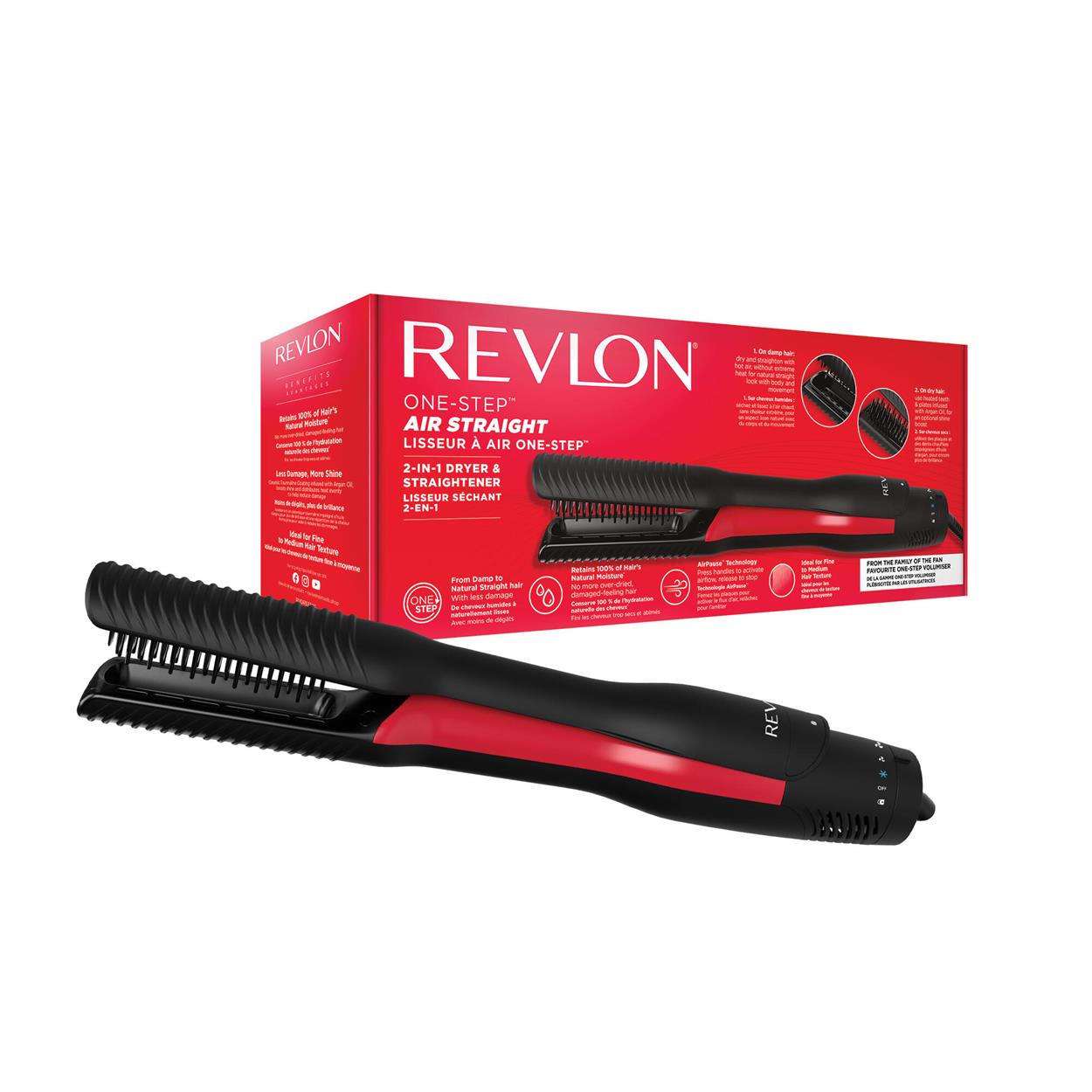 Narovnávač vlasov Revlon RVDR5330E One-Step Air Straight