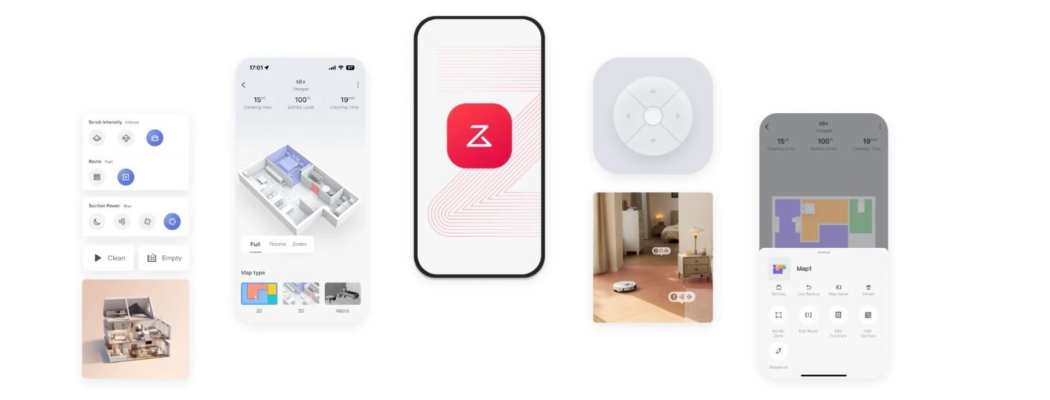 Robotický vysavač Roborock Qrevo Curv White