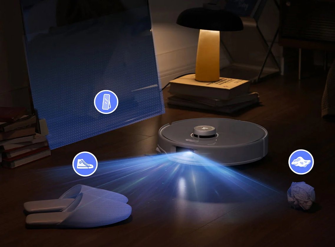 Robotický vysavač Roborock Qrevo Curv White
