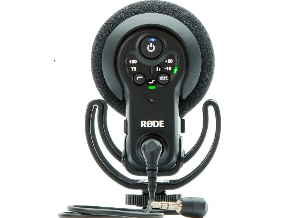 RØDE VideoMic Pro+ ovládání