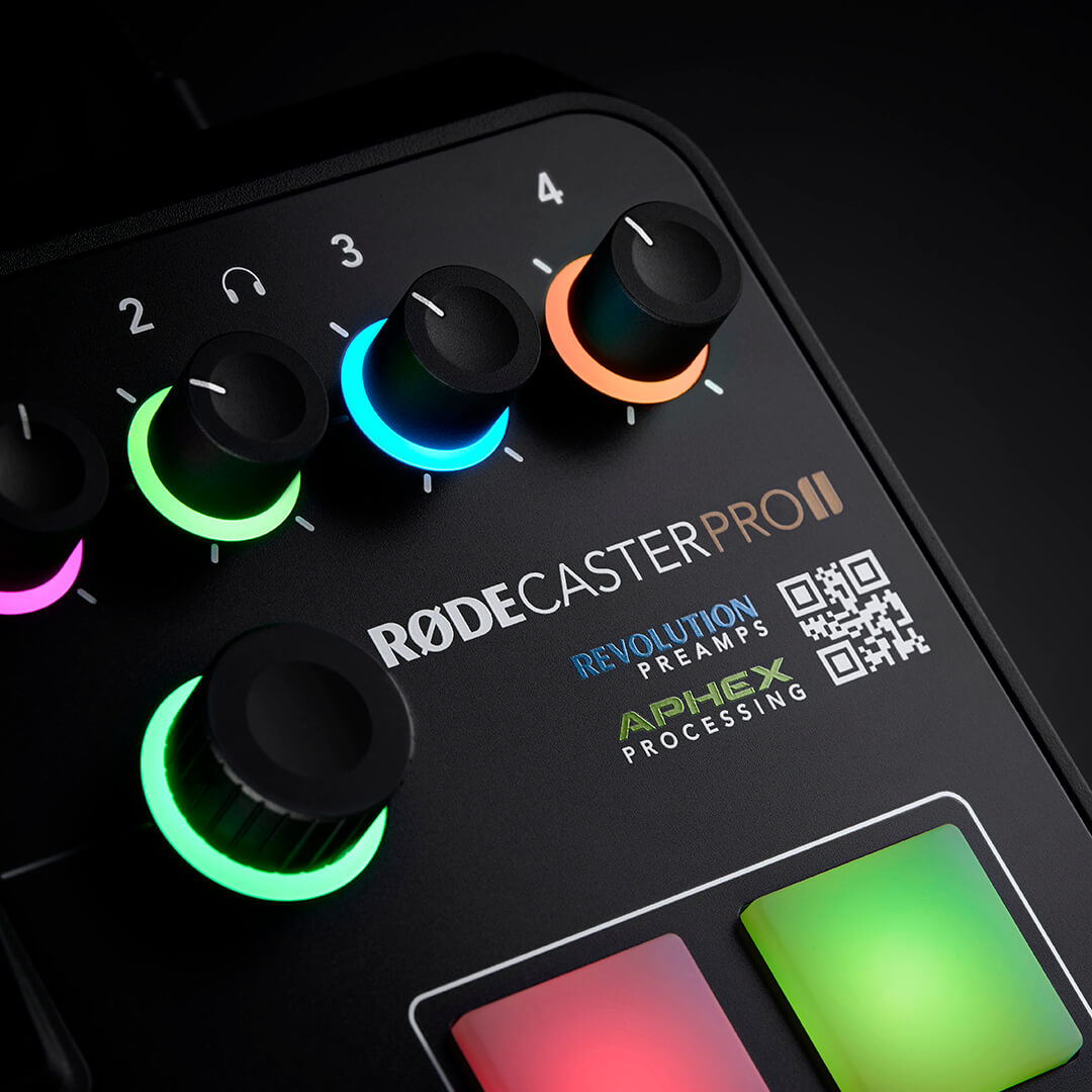 Produkční studio RODECaster Pro II (Black) – Aphhex