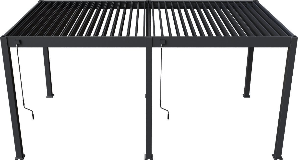 ROJAPLAST Bioklimatická pergola Intro Neo 5.3 x 3m, volně stojící, hliník/ocel