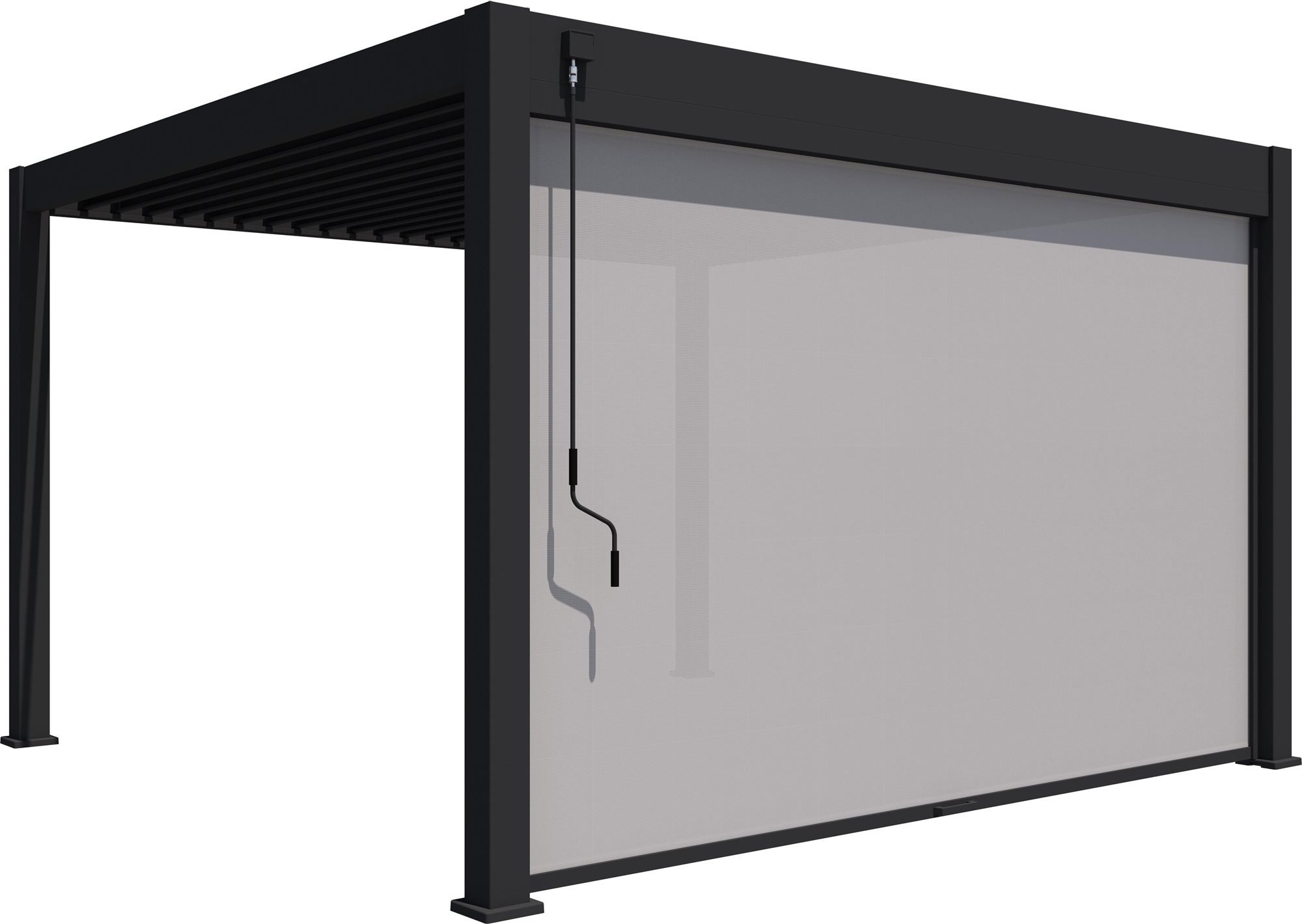 ROJAPLAST Apron for bioclimatic pergola 4 m