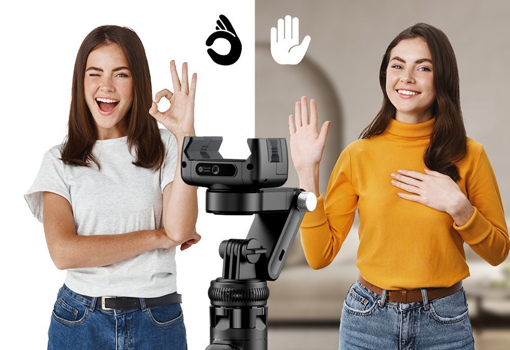 Selfie tyč Rollei Easy Creator Gimbal s AI-Tracking