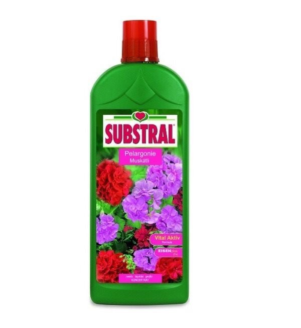 Fertilizer SUBSTRAL Liquid fertilizer for geraniums, 1000 ml