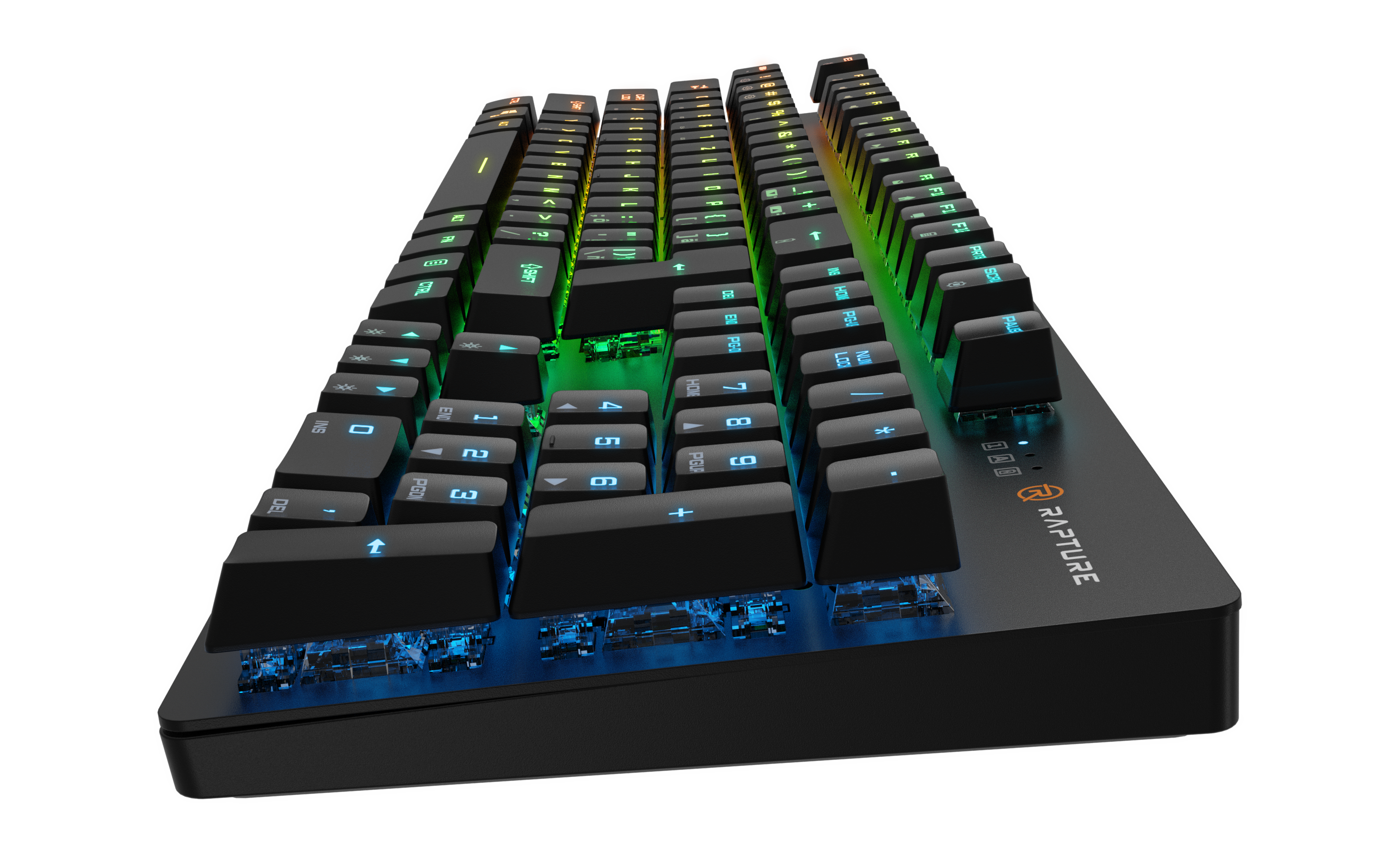 Herní klávesnice Rapture X-RAY Wireless Gateron G Pro 3.0 Red černá - CZ/SK