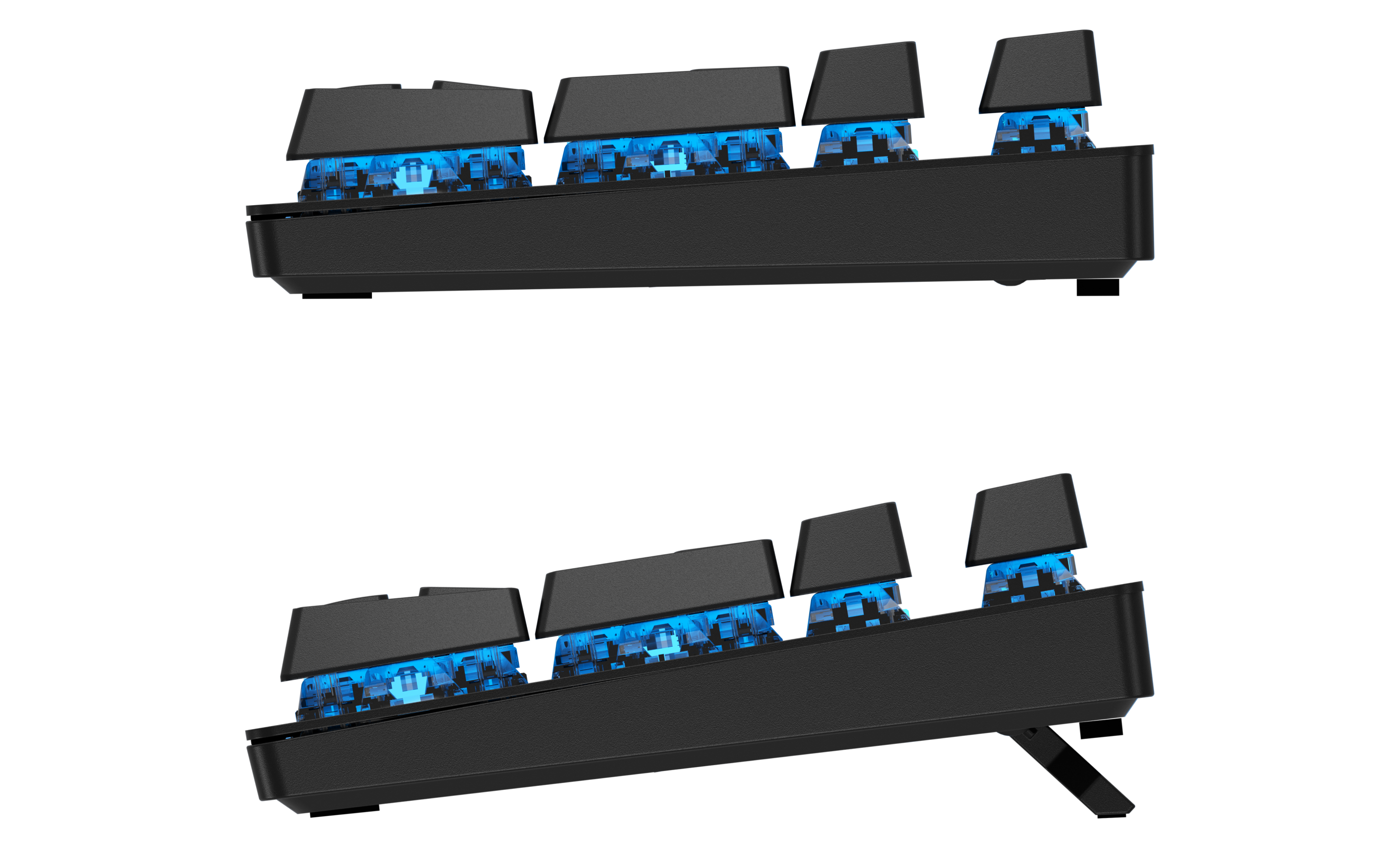 Herní klávesnice Rapture X-RAY Wireless Gateron G Pro 3.0 Red černá - CZ/SK