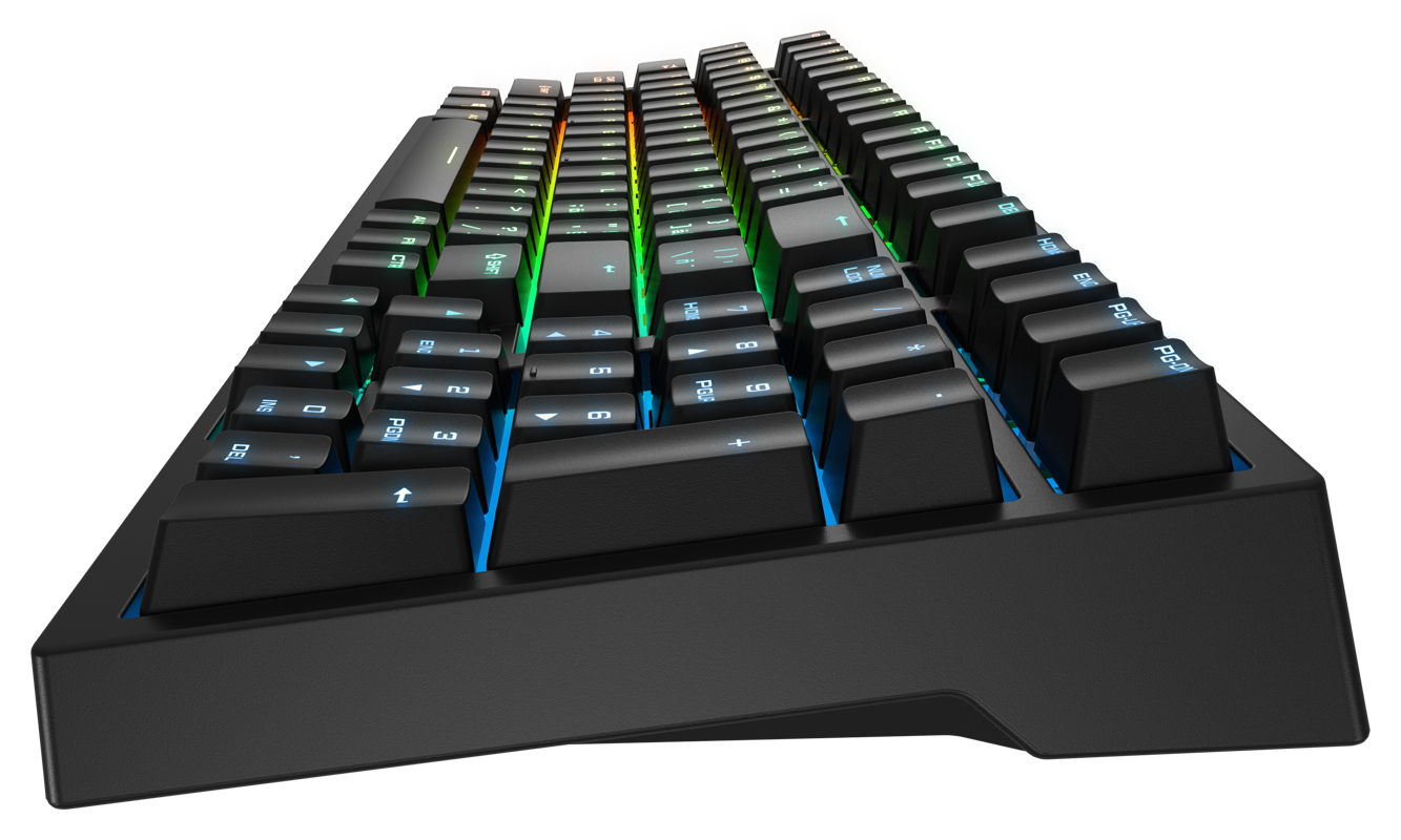 Herní klávesnice Rapture FOXTROT Wired, Gateron G Pro 3.0 Red, černá - CZ/SK