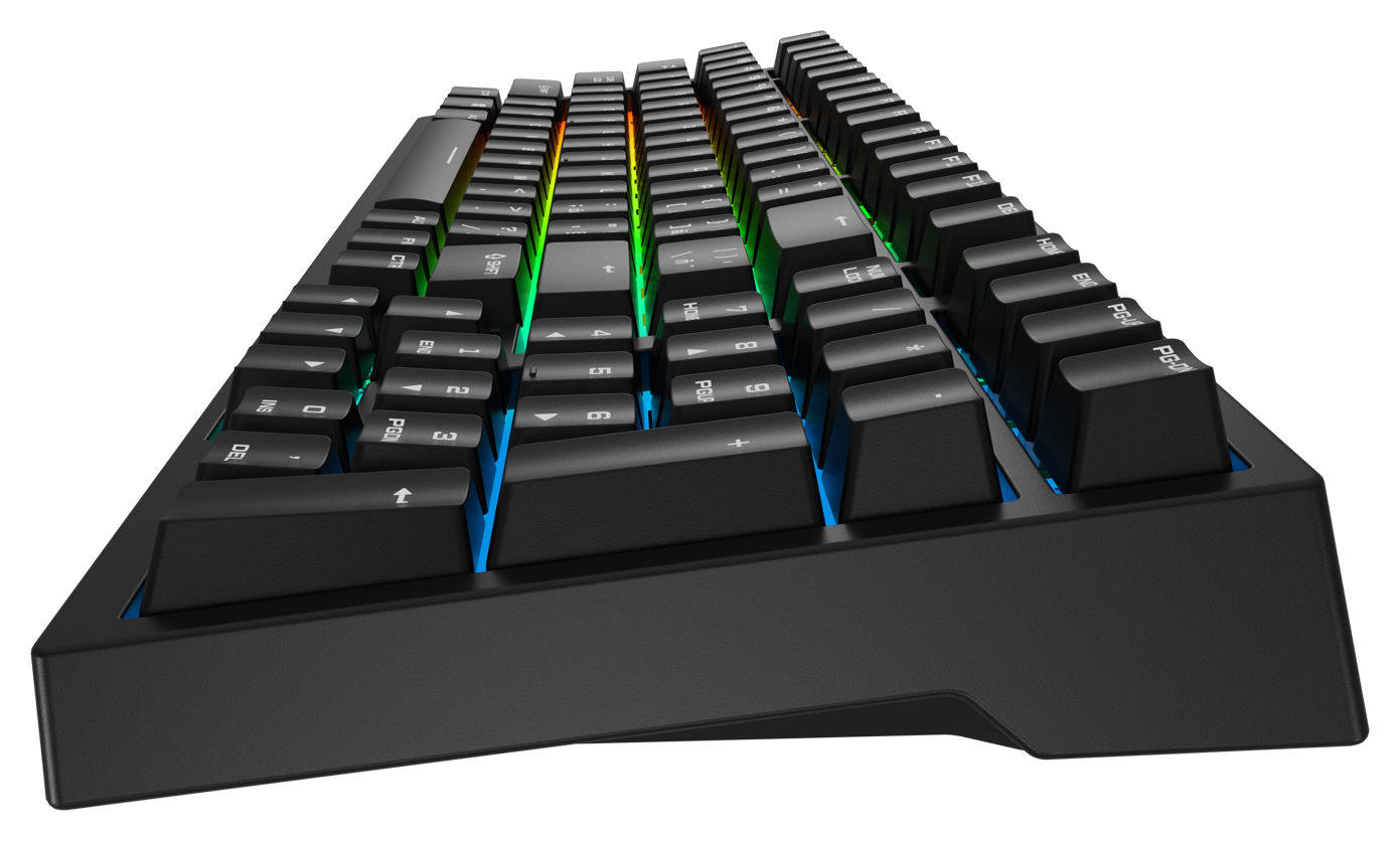 Herní klávesnice Rapture FOXTROT, Gateron G Pro 3.0 Red, černá - CZ/SK
