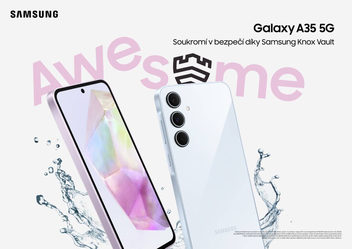 Levný telefon Samsung Galaxy A35