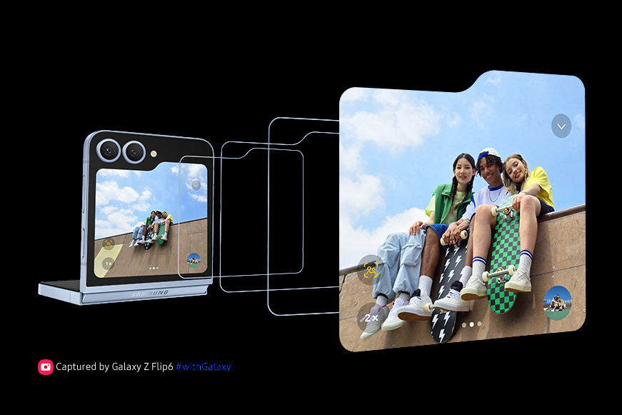 Samsung Galaxy Z Flip6 Mobiltelefon