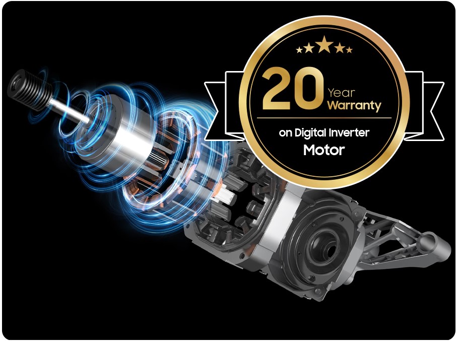 Parní pračka SAMSUNG BESPOKE AI WW11DB7B34GWU4