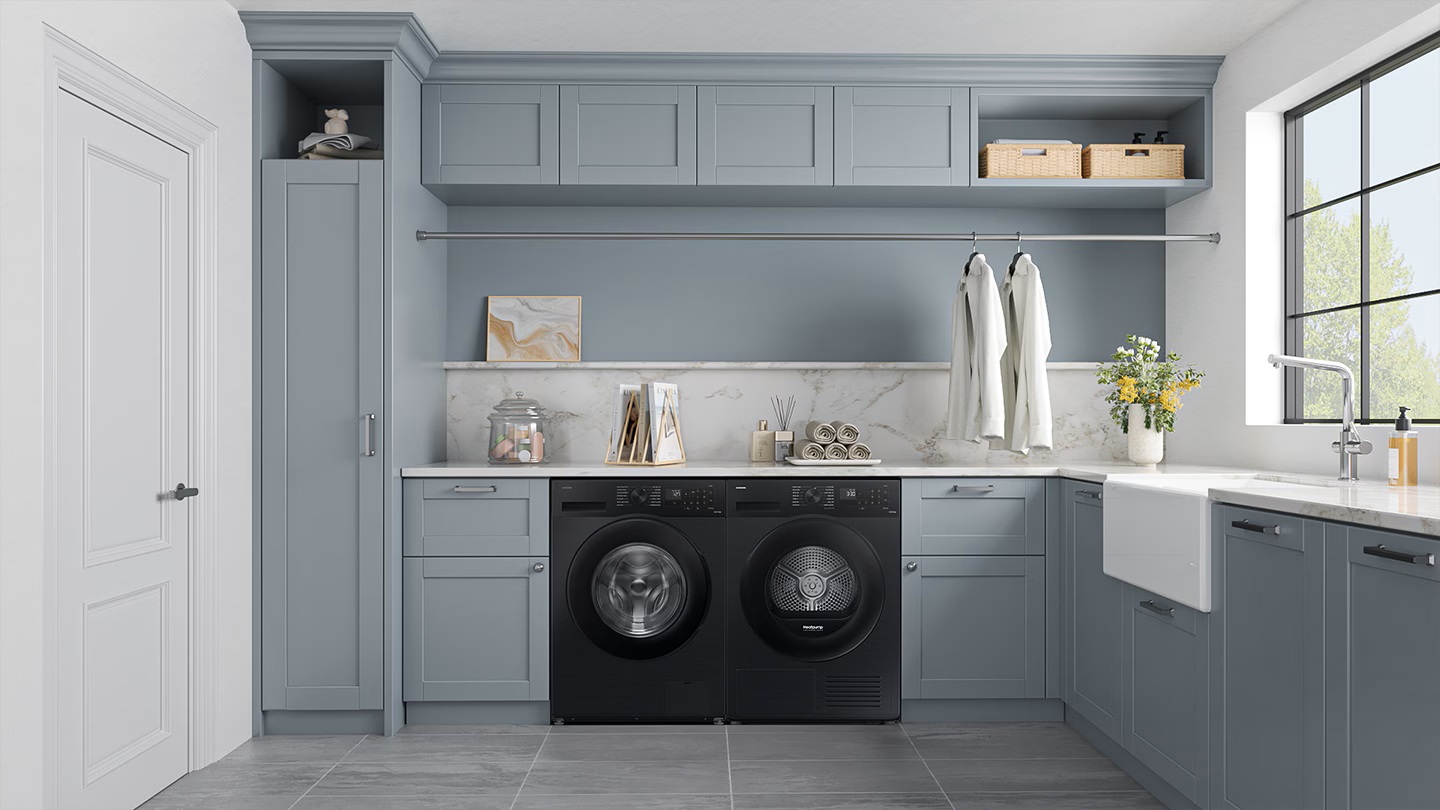 Parní pračka SAMSUNG EcoBubble WW11DG5B25ABLE