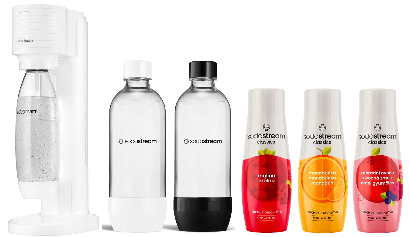 Sodastream GAIA White FRUIT PACK
