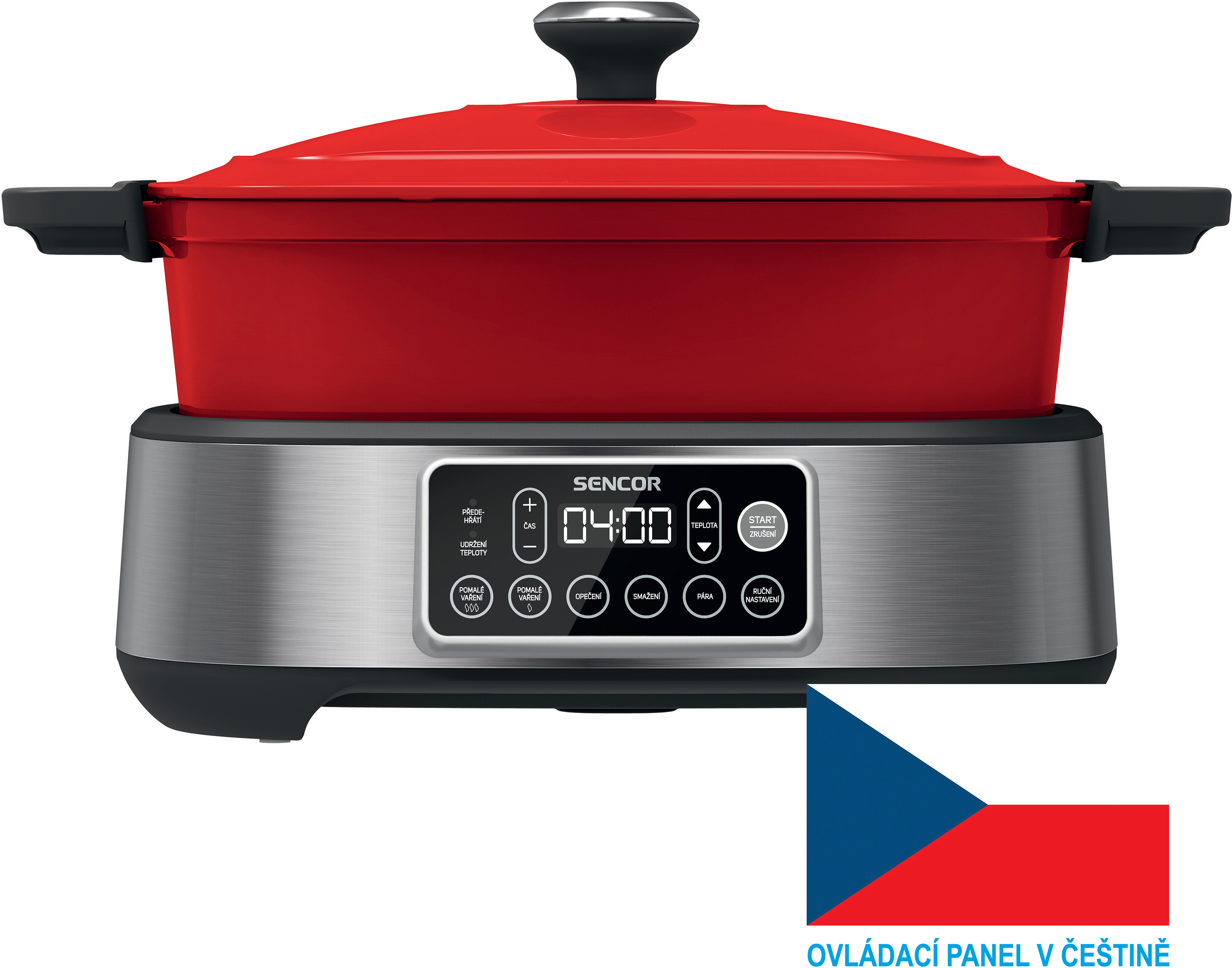 Multifunkční hrnec SENCOR SPR 6410RD-CZE2