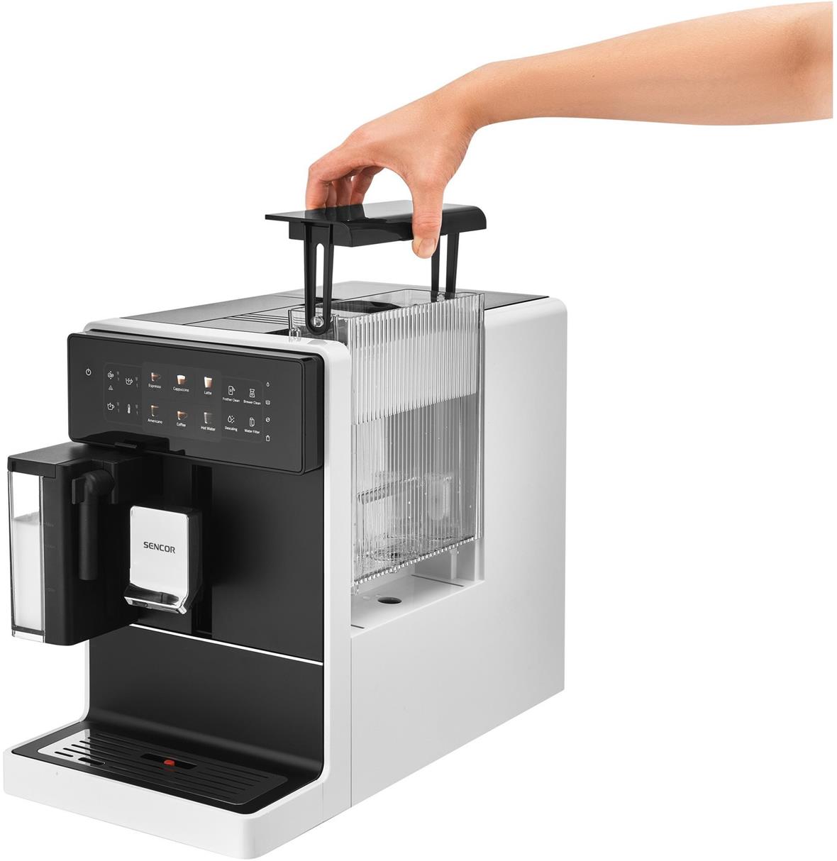 Plnoautomatický kávovar SENCOR SES 9301WH