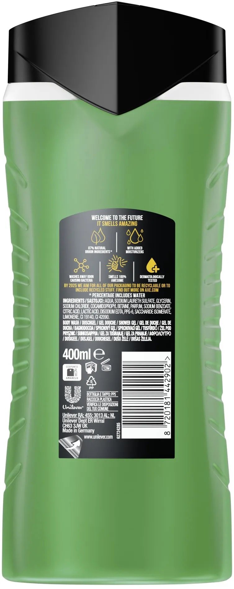 Sprchový gel AXE Jungle Fresh 400 ml