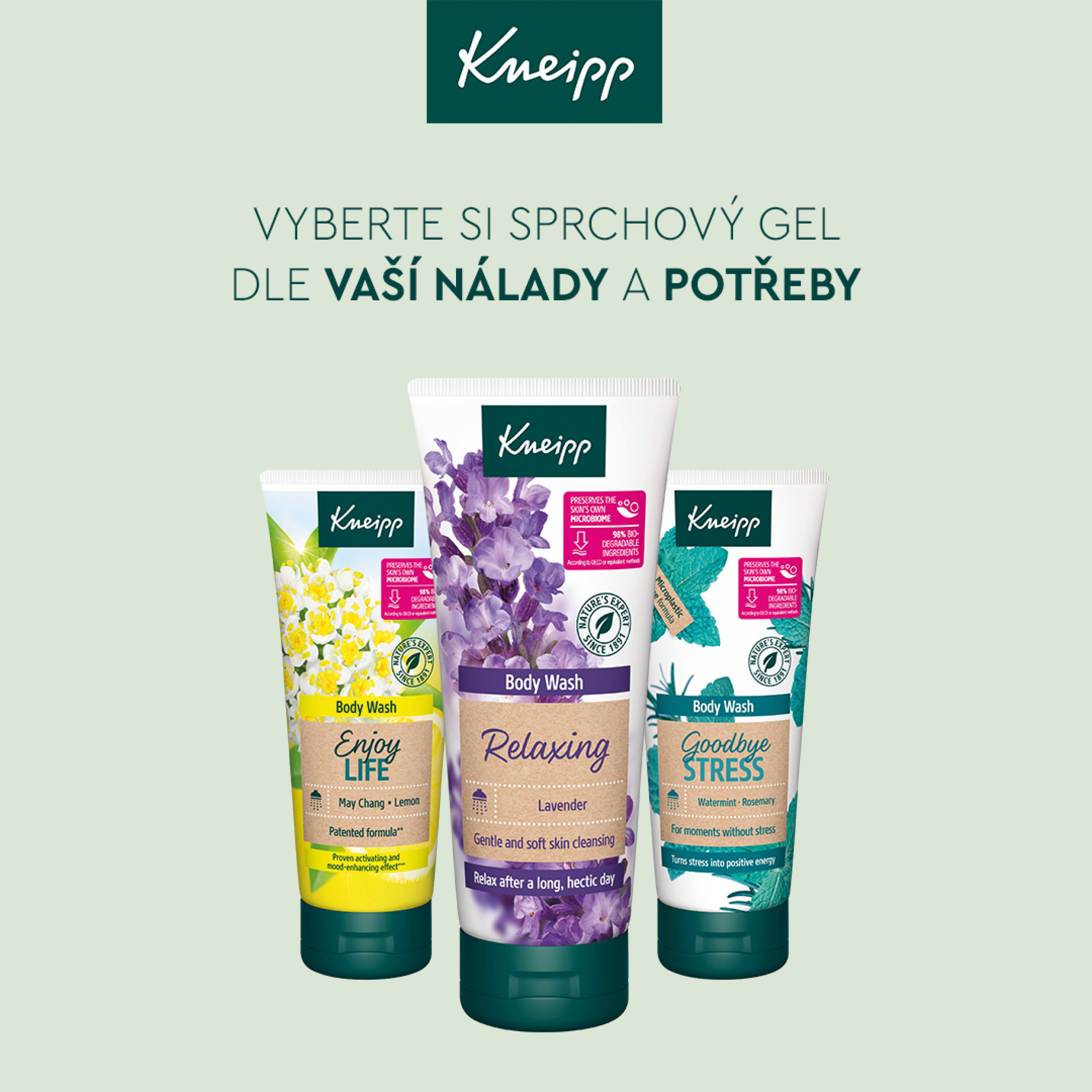 Sprchový gel KNEIPP Sprchový gel Levandulové snění 200 ml
