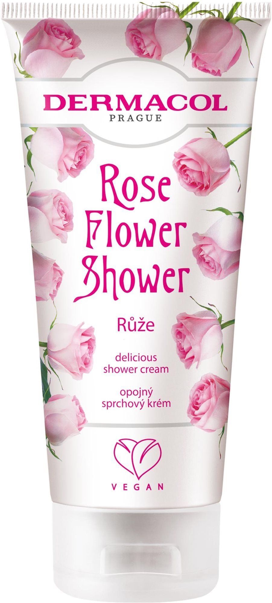DERMACOL Flower Shower Cream Růže 200 ml