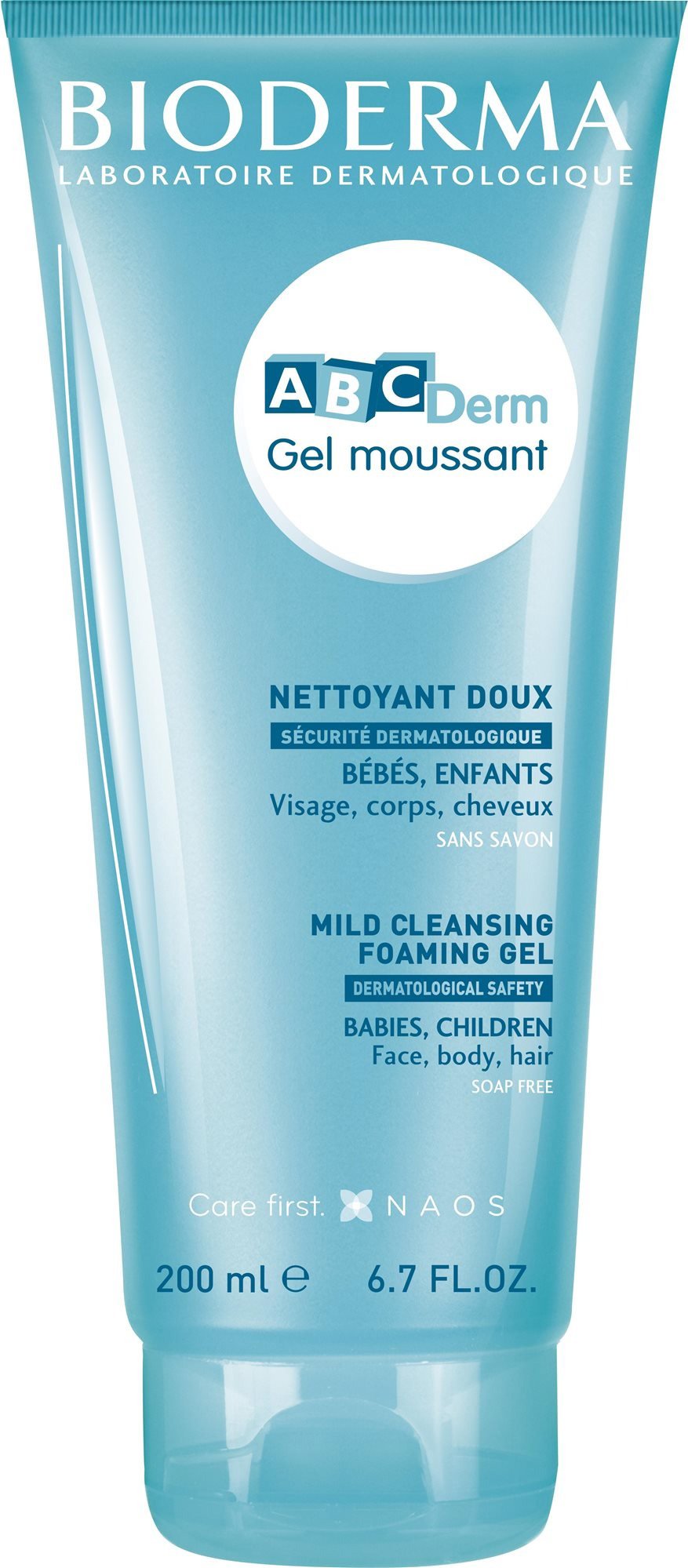 BIODERMA ABCDerm Gel moussant 200 ml