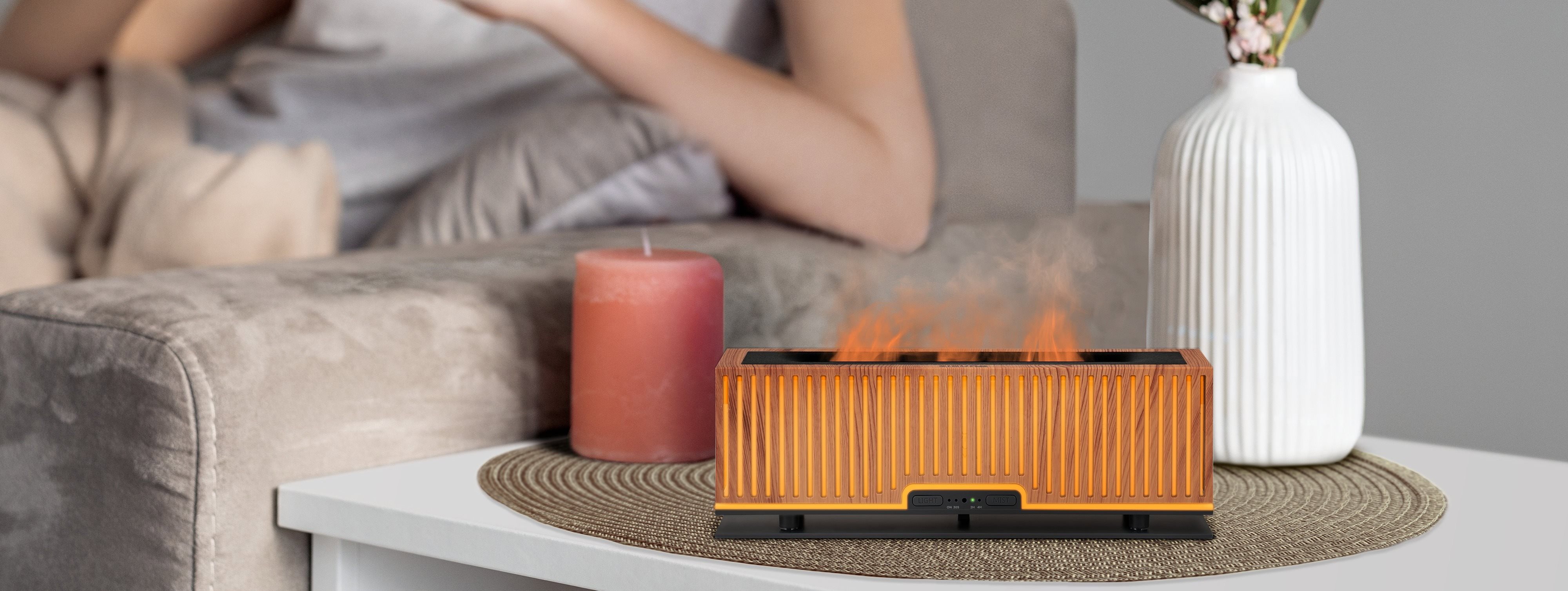 Aroma-Diffusor Siguro AD-F400LW Wolkig Gelb