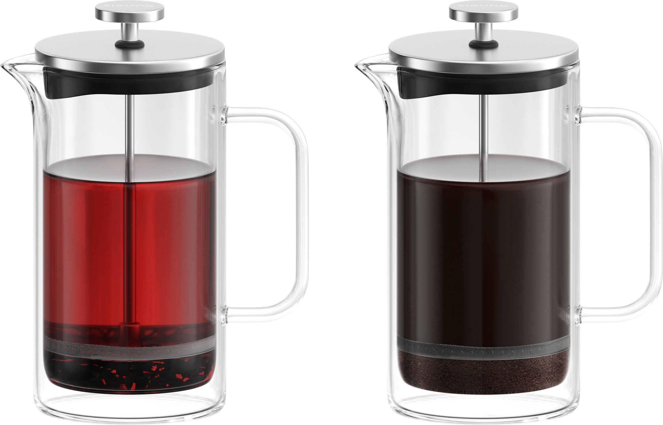 French press Siguro Double Delight