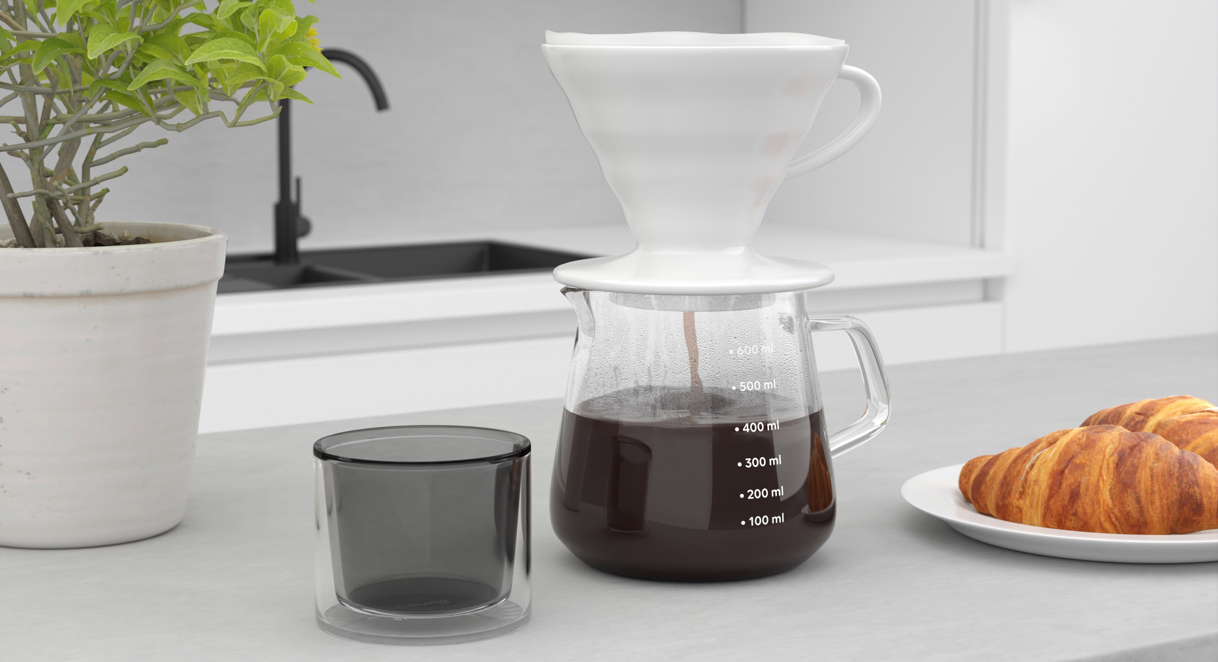 Konvička na servírování kávy Siguro Coffee Server