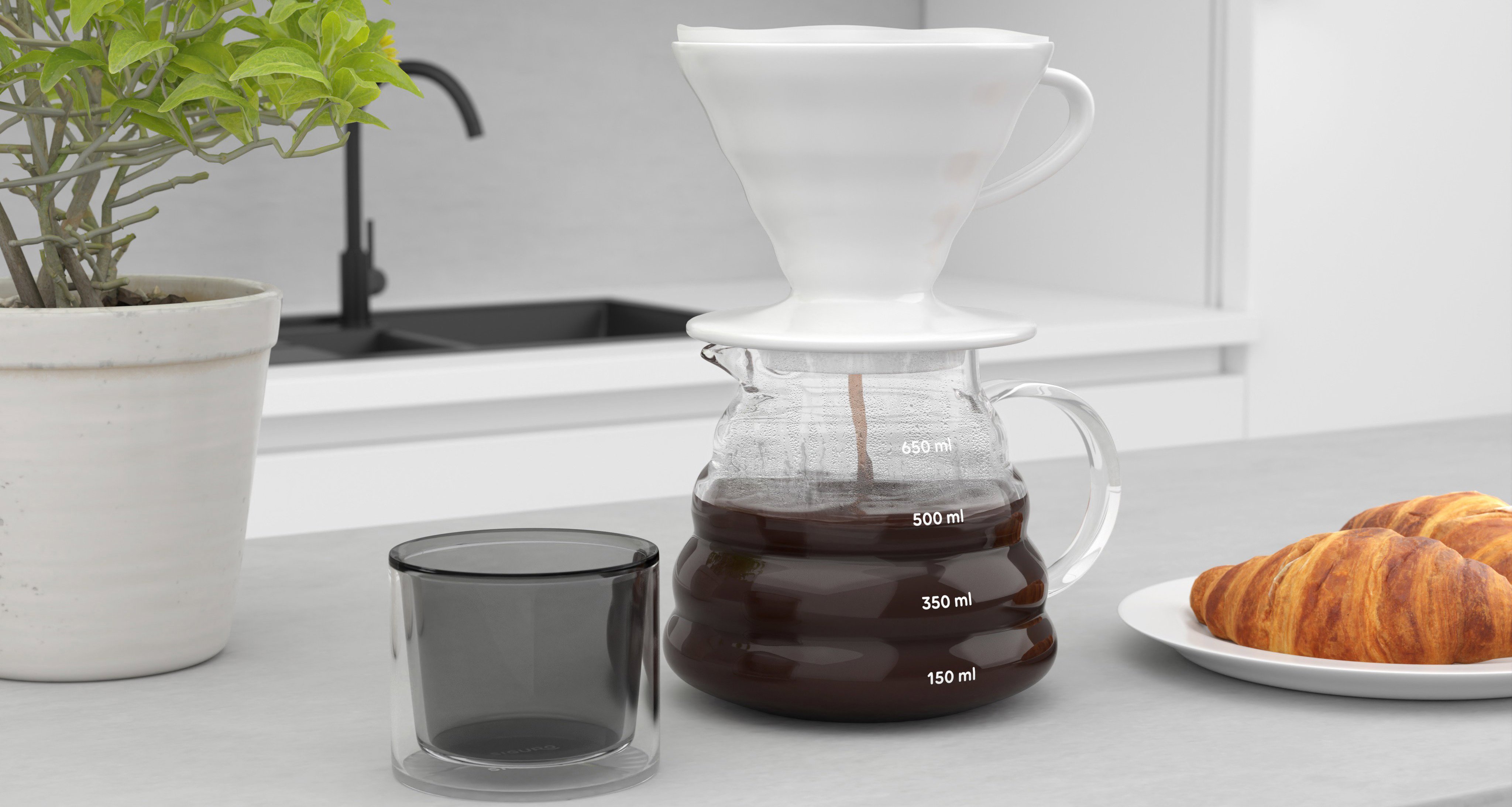 Konvička na servírování kávy Siguro Coffee Server