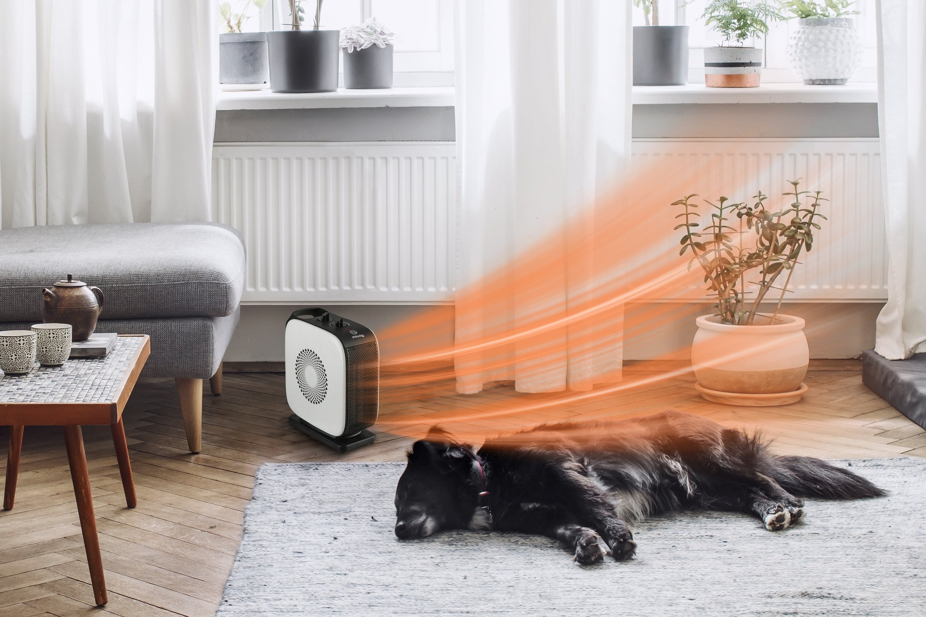 Teplovzdušný ventilátor Siguro HS-H100W Warmito