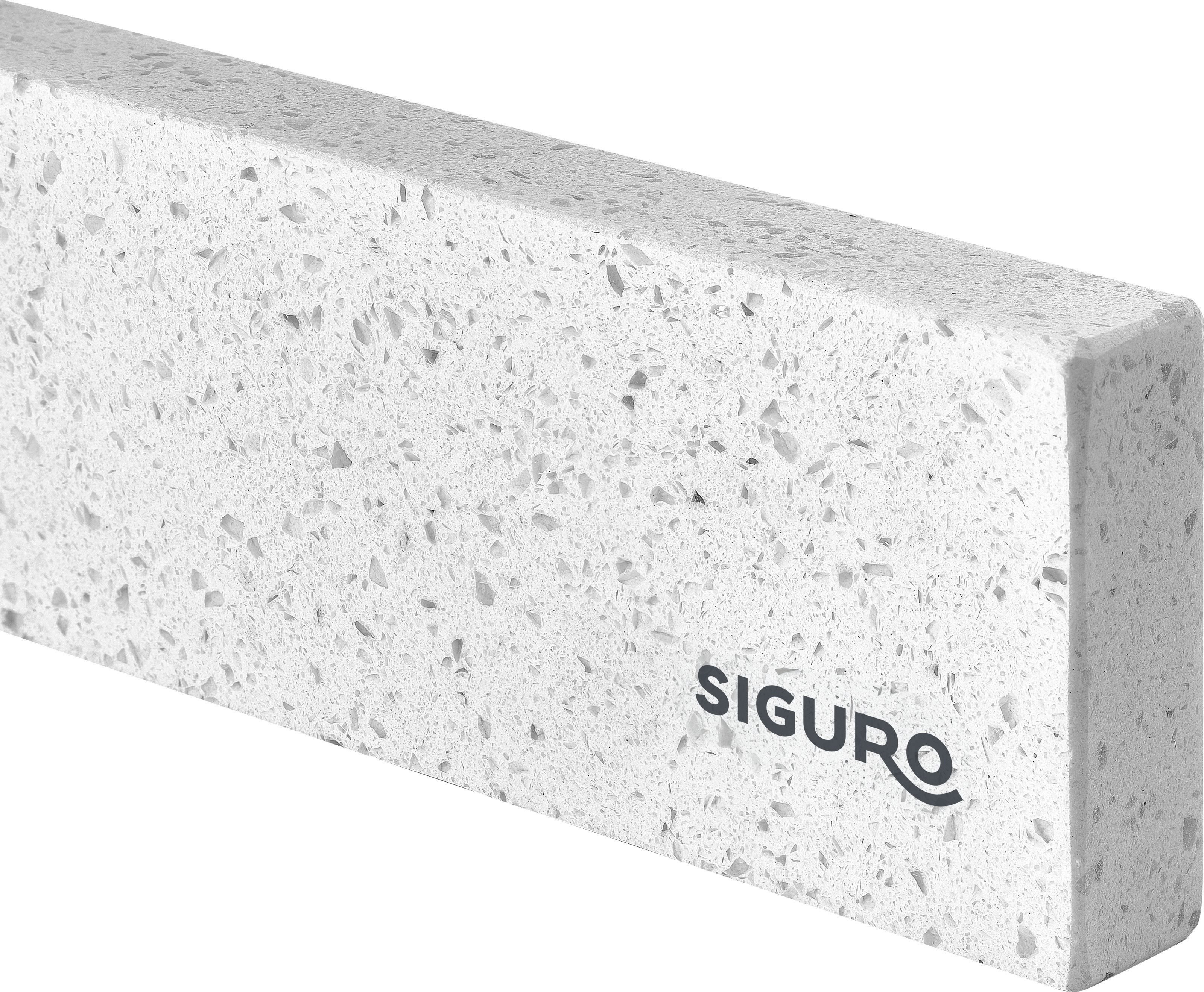 Siguro White Marble Magnet-Messerhalter